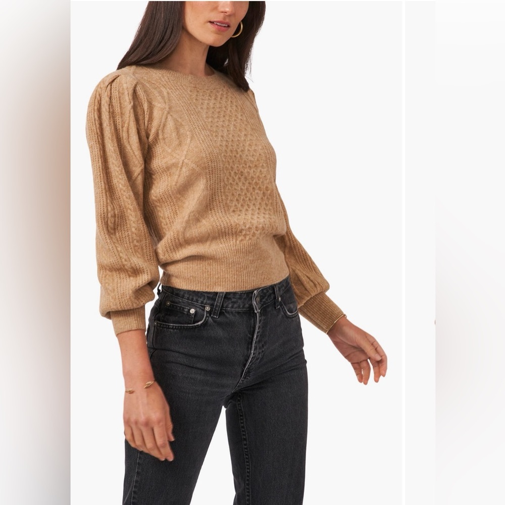 Like new 1 State Cable Crew Sweater